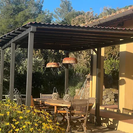 Ferienhaus Elba Porto Azzurro Mit Panorama Und Garten Capo D'arco